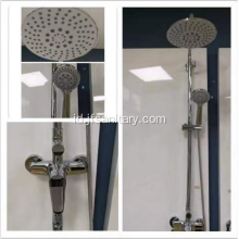 Faucet shower shower kamar mandi chrome baru dipasang